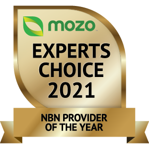 Mozo Expert's choice NBN provider of the Year