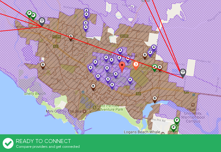 Warrnambool in Victoria nbn<sup>®</sup> Rollout Map