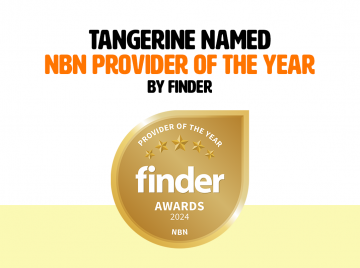 Tangerine bags NBN Provider of the Year in 2024 Finder Awards
