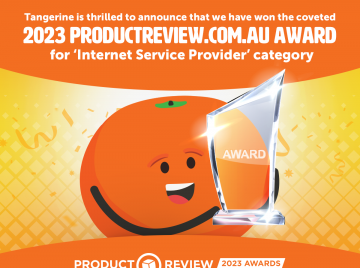 Tangerine – Awarded Best Internet Service Provider for 2023